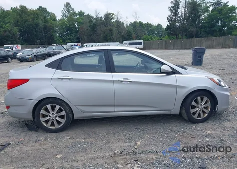2012 Hyundai Accent Gls from USA, damaged, VIN KMHCU4AE8CU064458
